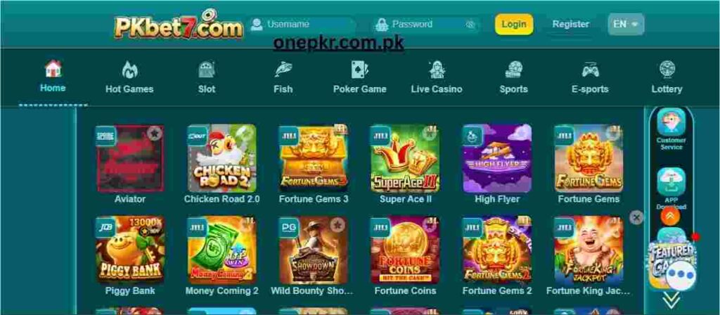 PkBet7 Game APK Download