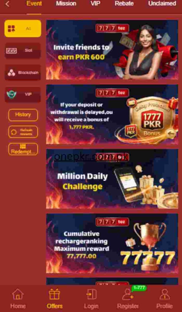 777TEZ Game APK Download